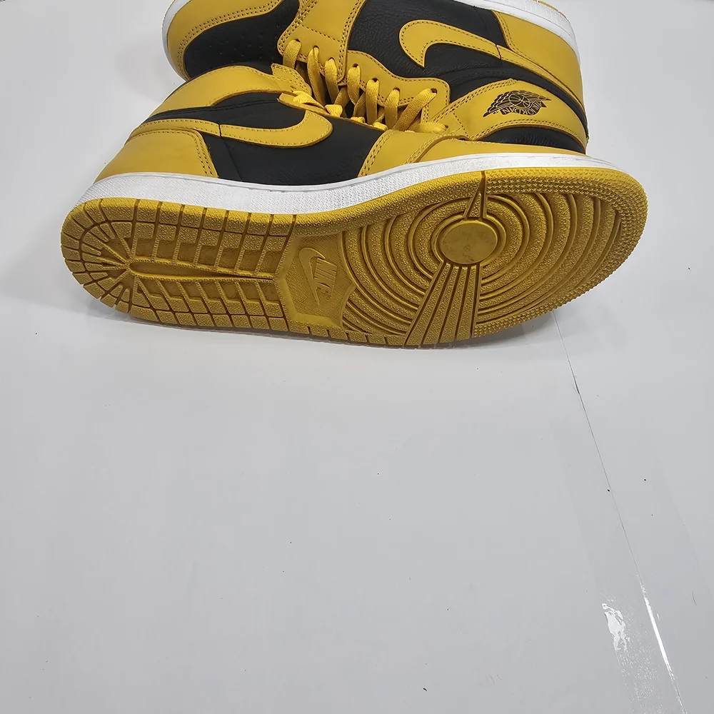 Nike Air Jordan Retro 1 High OG Pollen Size 8 Shoes Sneakers 555088 701 - Picture 10 of 11